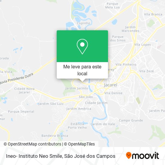Ineo- Instituto Neo Smile mapa