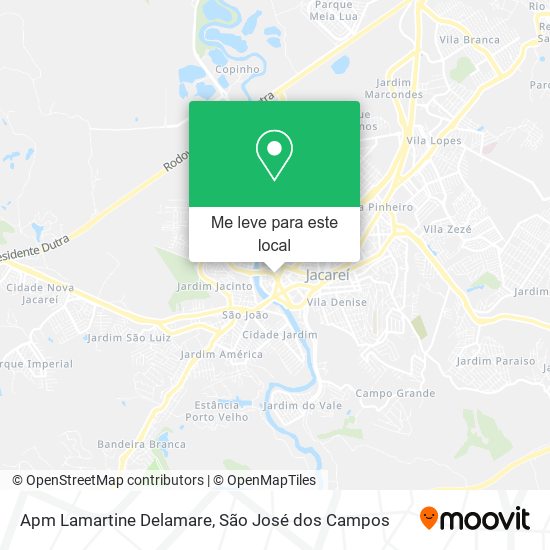 Apm Lamartine Delamare mapa