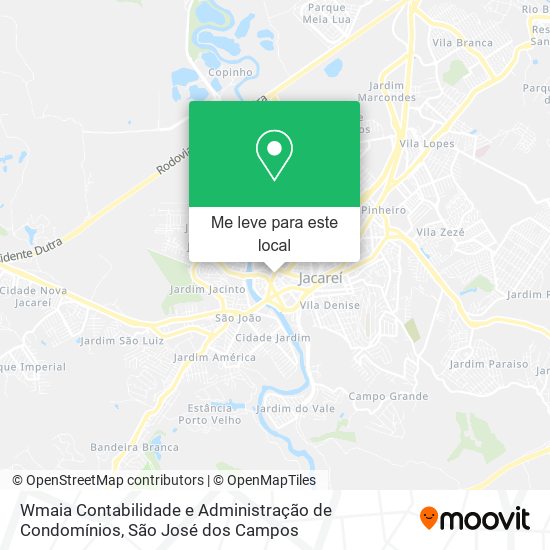 Wmaia Contabilidade e Administração de Condomínios mapa