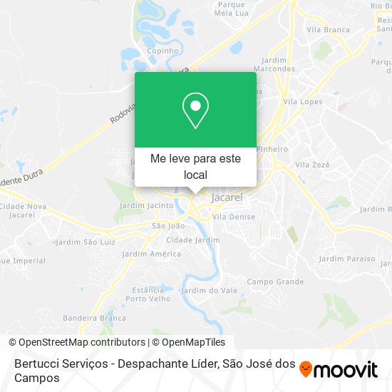 Bertucci Serviços - Despachante Líder mapa