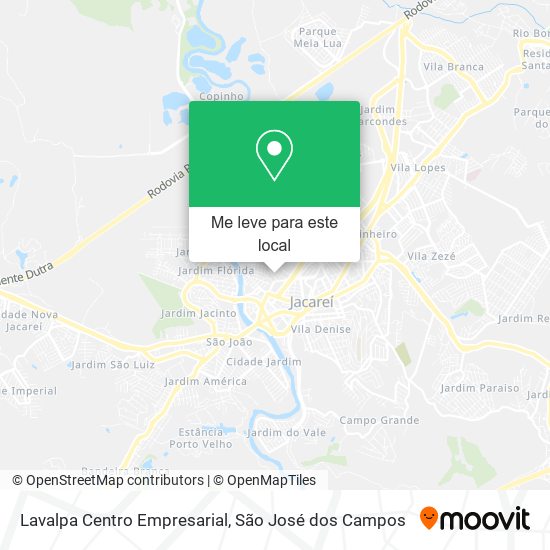 Lavalpa Centro Empresarial mapa