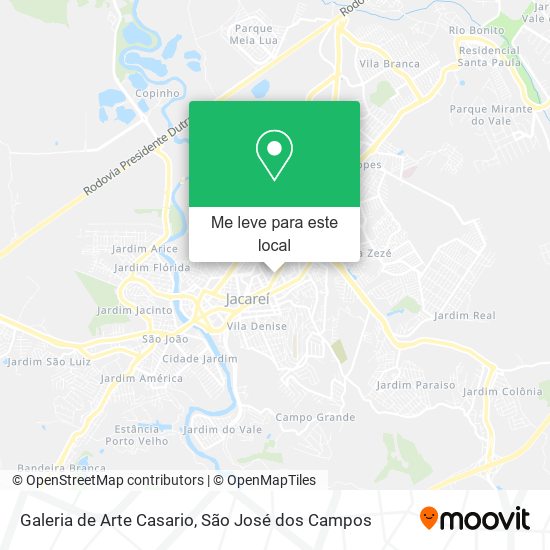 Galeria de Arte Casario mapa