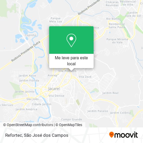 Refortec mapa