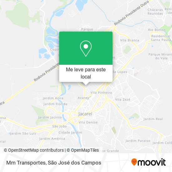 Mm Transportes mapa