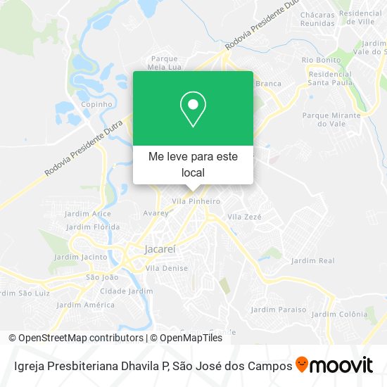 Igreja Presbiteriana Dhavila P mapa