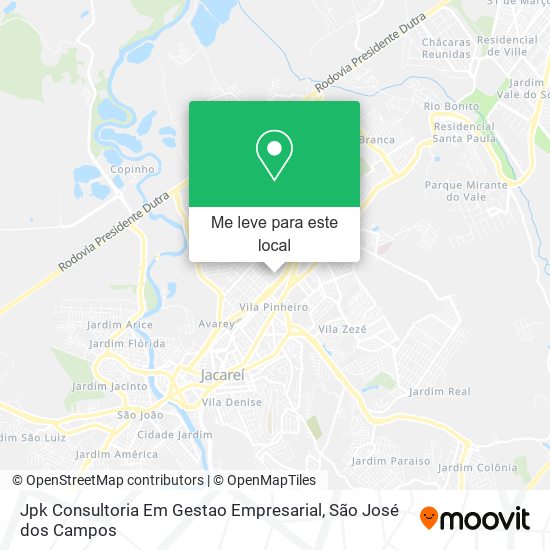 Jpk Consultoria Em Gestao Empresarial mapa