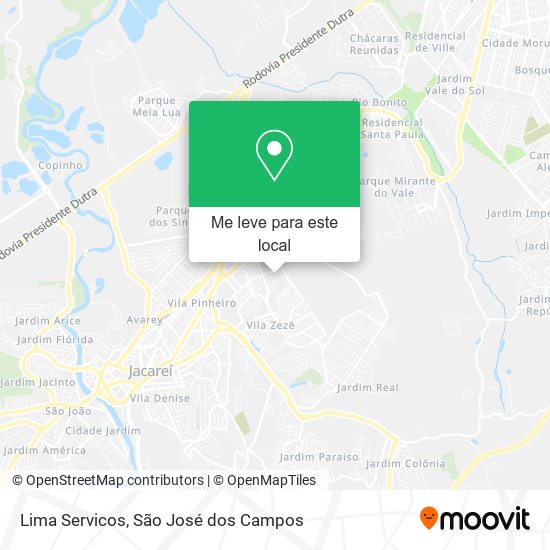 Lima Servicos mapa