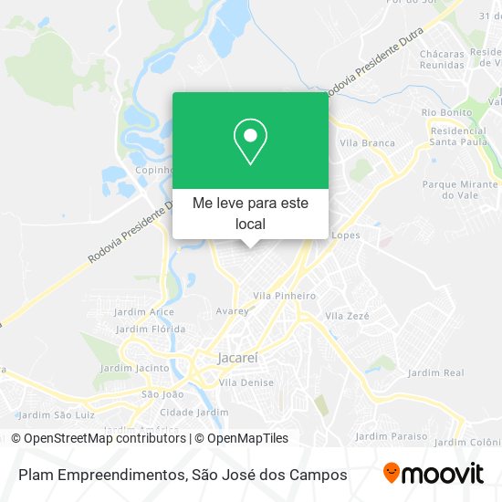 Plam Empreendimentos mapa