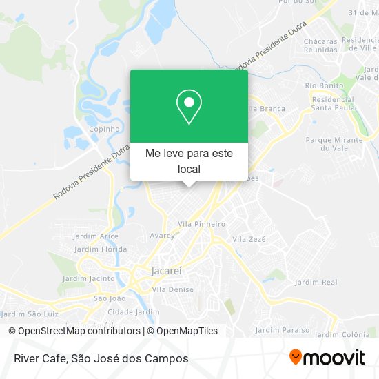 River Cafe mapa