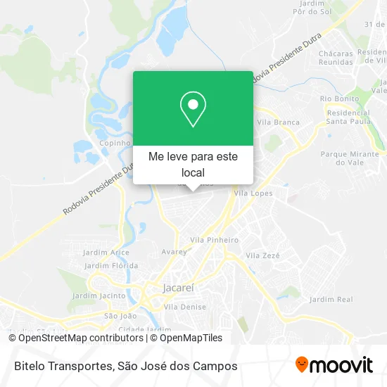 Bitelo Transportes mapa