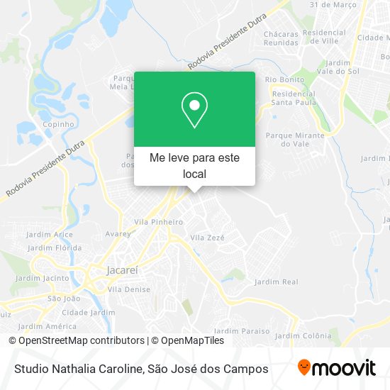 Studio Nathalia Caroline mapa