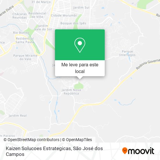 Kaizen Solucoes Estrategicas mapa