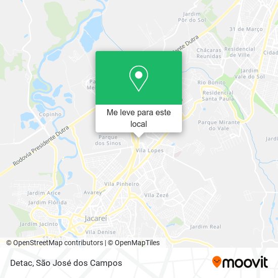 Detac mapa