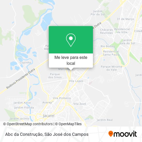 Abc da Construção mapa
