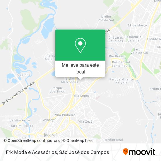 Frk Moda e Acessórios mapa