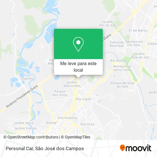 Personal Car mapa