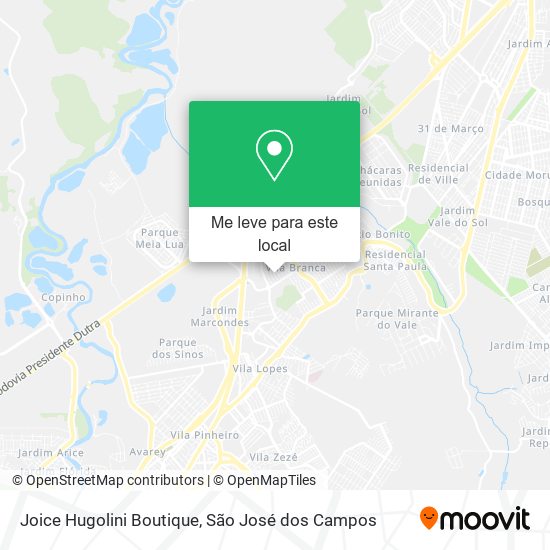 Joice Hugolini Boutique mapa