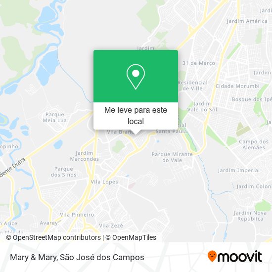 Mary & Mary mapa