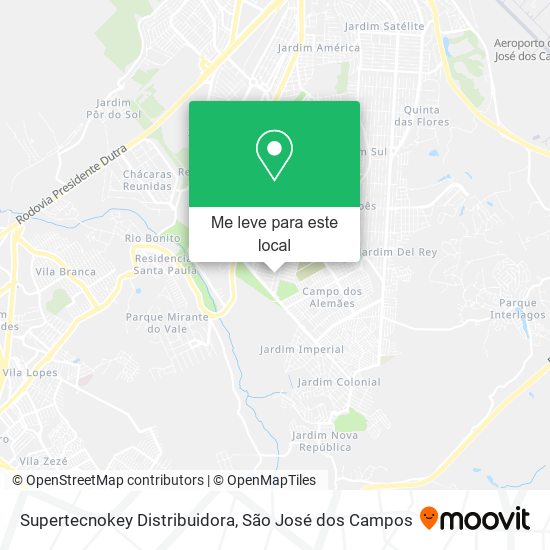 Supertecnokey Distribuidora mapa