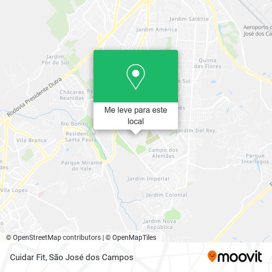Cuidar Fit mapa