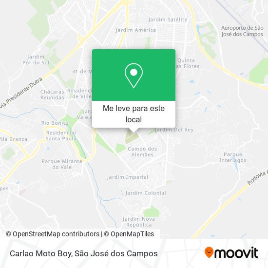 Carlao Moto Boy mapa