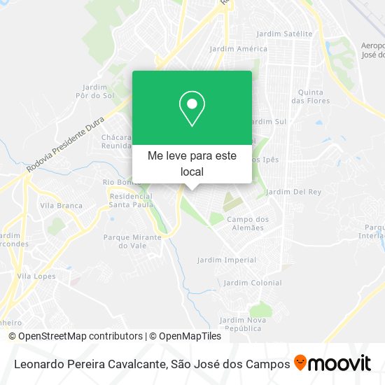 Leonardo Pereira Cavalcante mapa