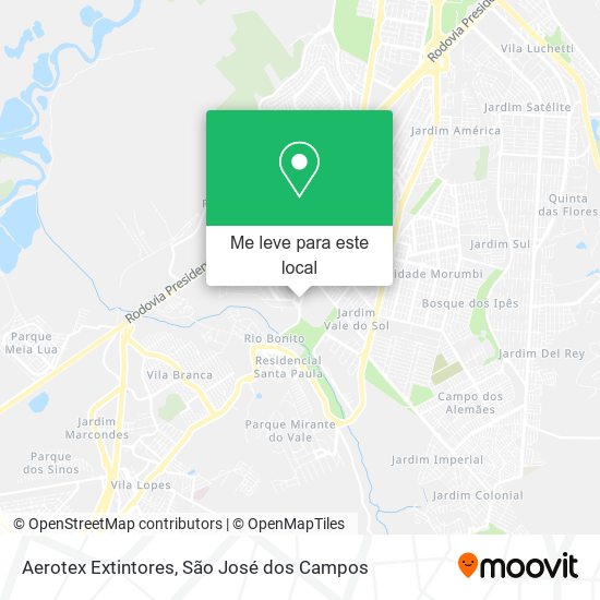 Aerotex Extintores mapa