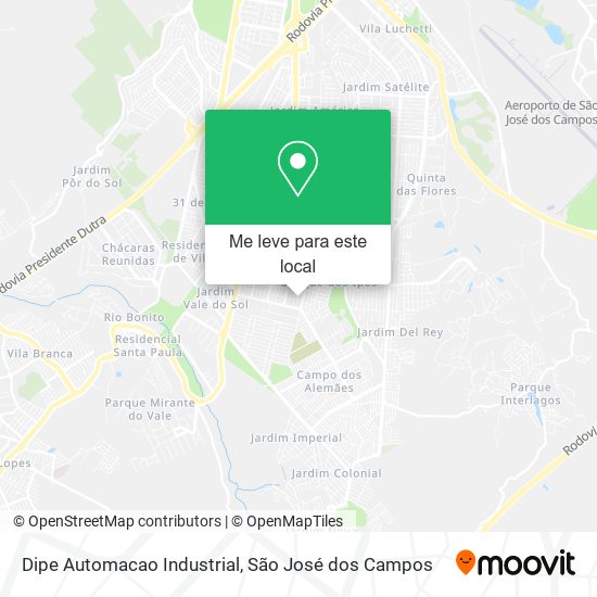 Dipe Automacao Industrial mapa