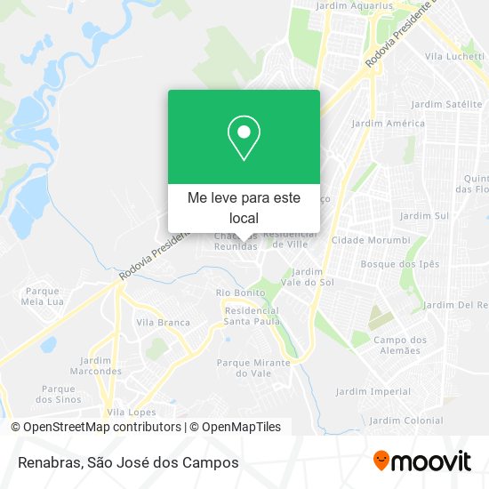 Renabras mapa
