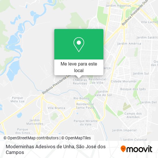 Moderninhas Adesivos de Unha mapa