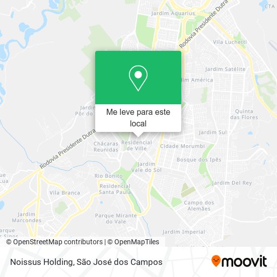 Noissus Holding mapa