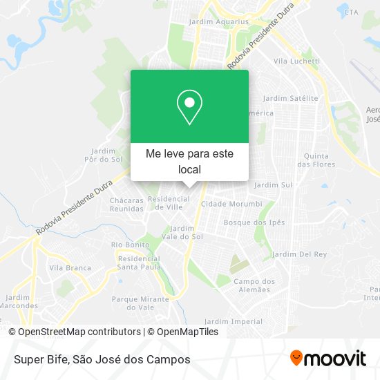 Super Bife mapa