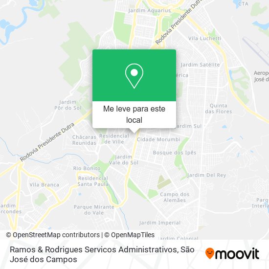 Ramos & Rodrigues Servicos Administrativos mapa