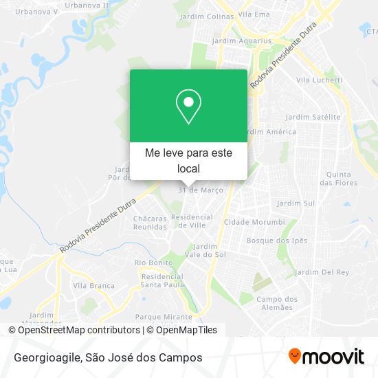 Georgioagile mapa