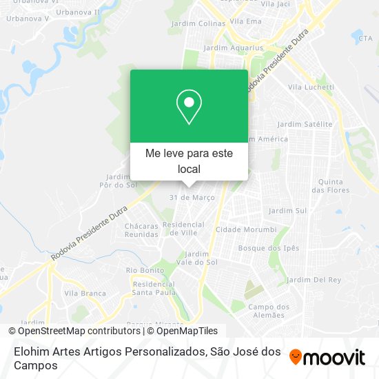 Elohim Artes Artigos Personalizados mapa