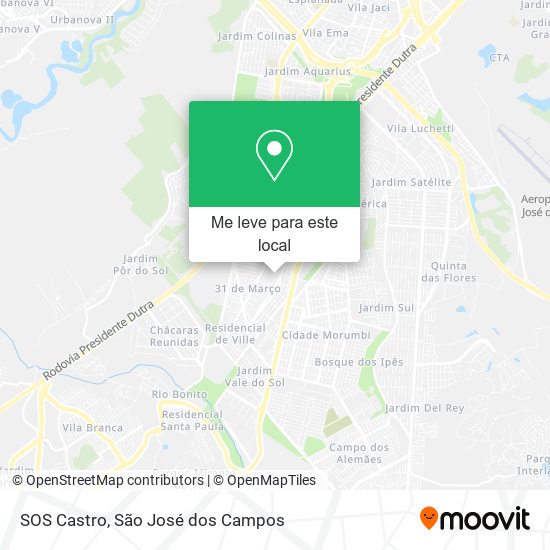 SOS Castro mapa