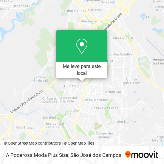 A Poderosa Moda Plus Size mapa