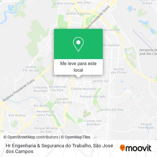 Hr Engenharia & Seguranca do Trabalho mapa