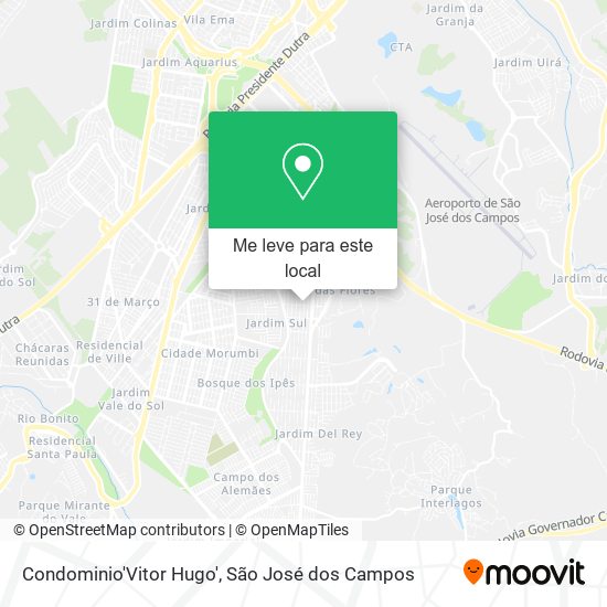 Condominio'Vitor Hugo' mapa
