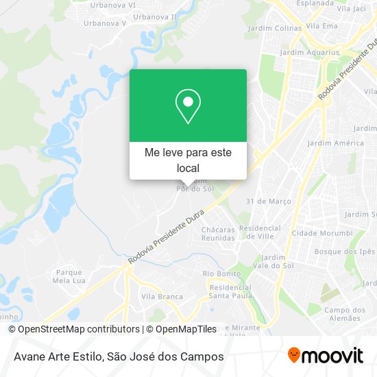 Avane Arte Estilo mapa