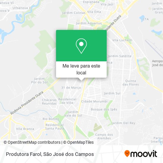 Produtora Farol mapa