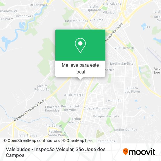 Valelaudos - Inspeção Veicular mapa