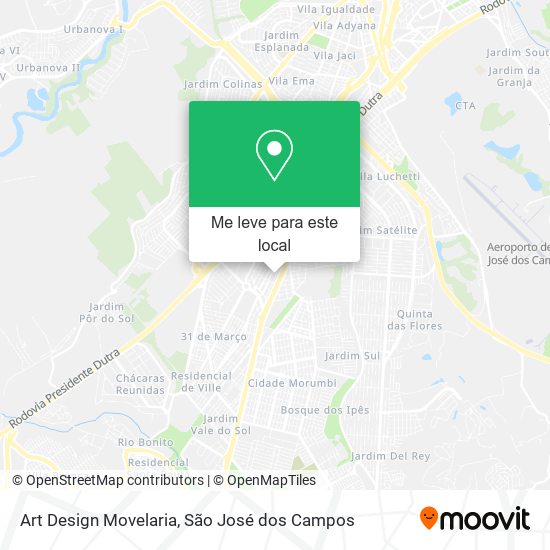 Art Design Movelaria mapa