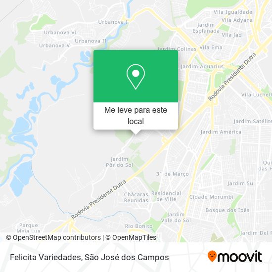 Felicita Variedades mapa
