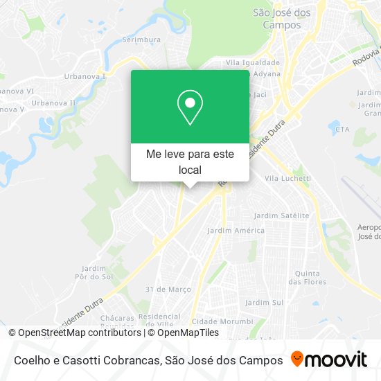Coelho e Casotti Cobrancas mapa