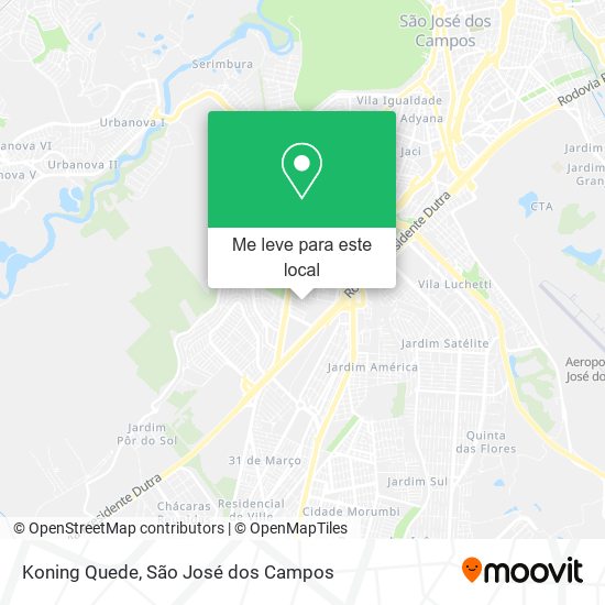 Koning Quede mapa