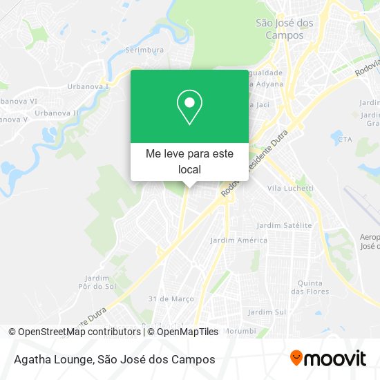 Agatha Lounge mapa