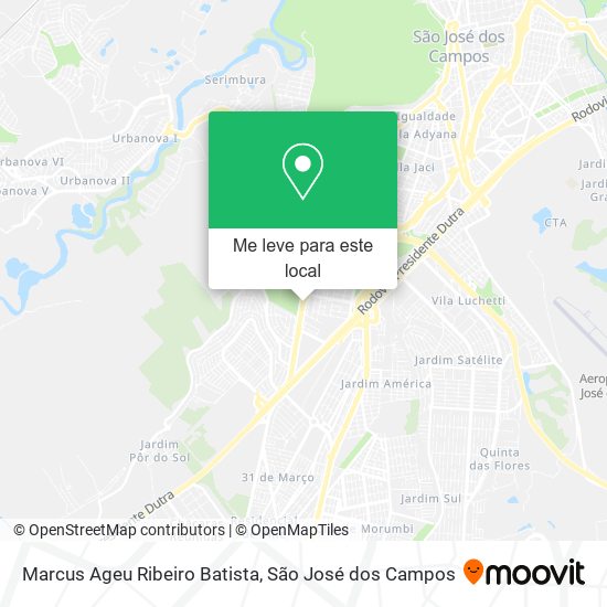 Marcus Ageu Ribeiro Batista mapa