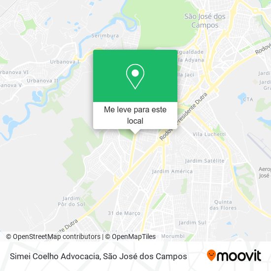 Simei Coelho Advocacia mapa