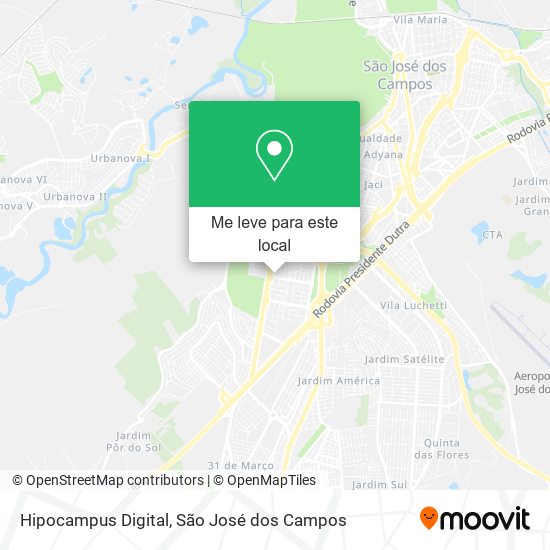 Hipocampus Digital mapa